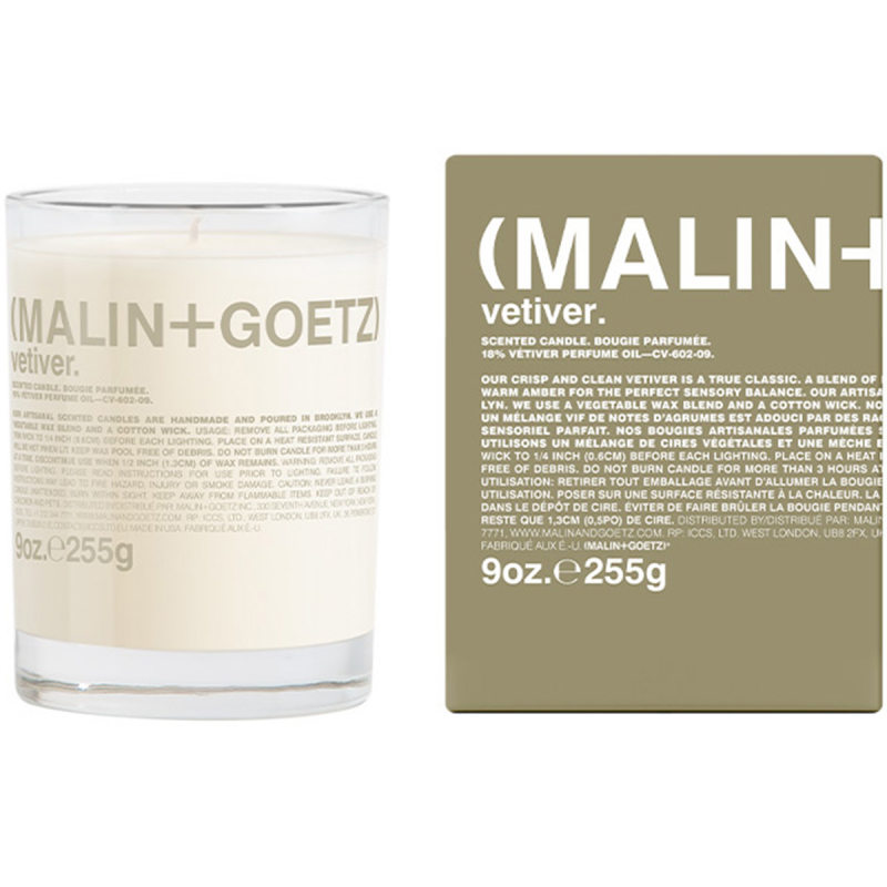 Malin+Goetz Vetiver Candle