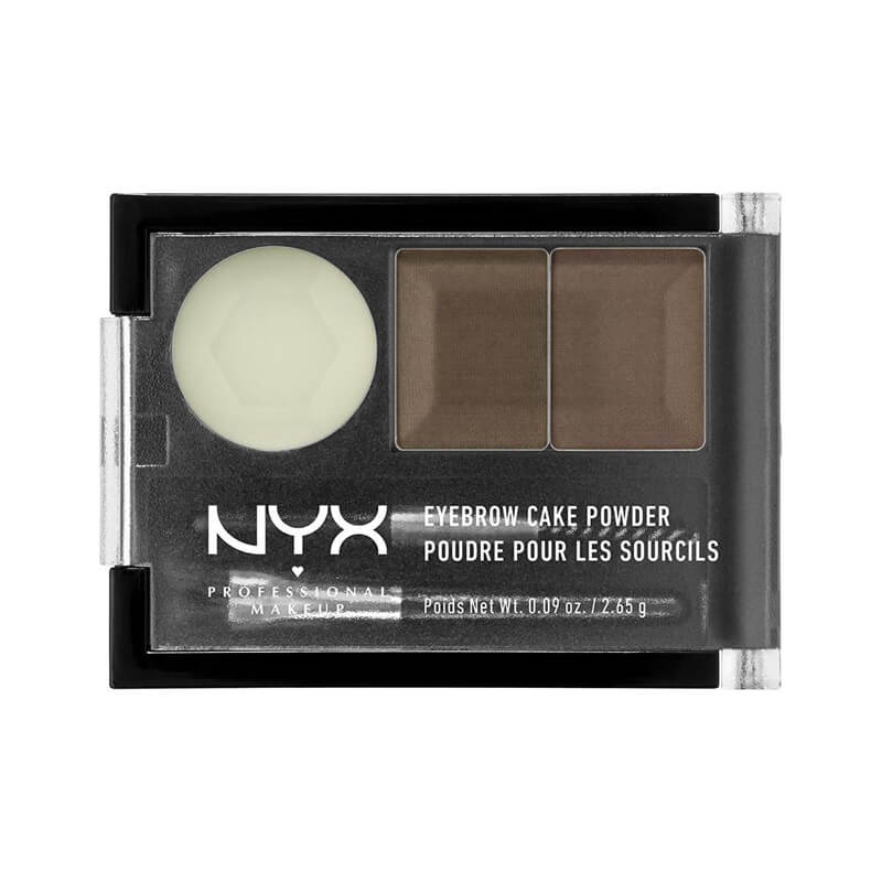 NYX Professional Makeup Eyebrow Cake – Taupe test