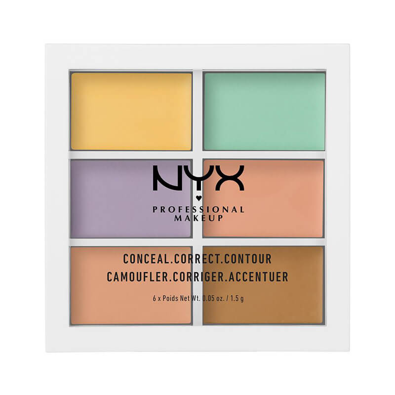 NYX Professional Makeup 3C Palette - Color Correcting Concealer