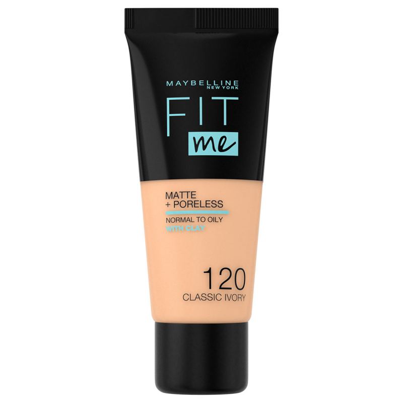 Maybelline Fit Me Foundation Matte & Poreless Classic Ivory 120