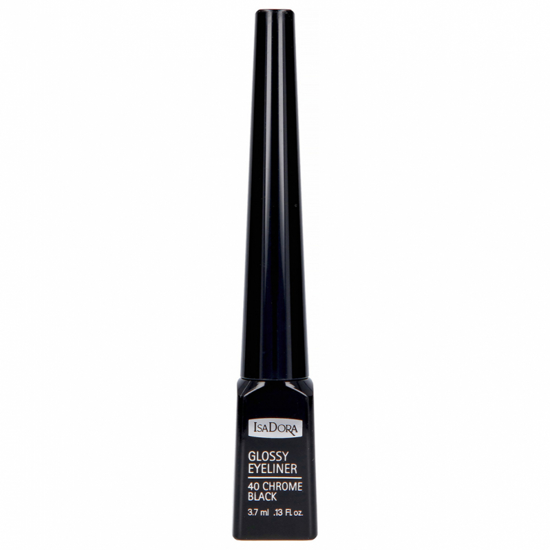 IsaDora Glossy Eyeliner  40 Chrome Black test