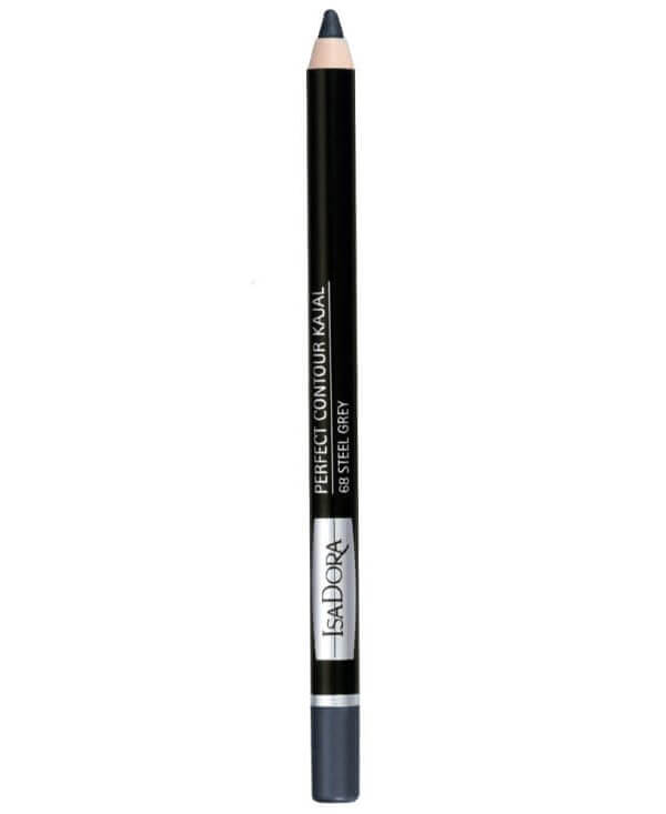 IsaDora Perfect Contour Kajal  68 Steel Grey test