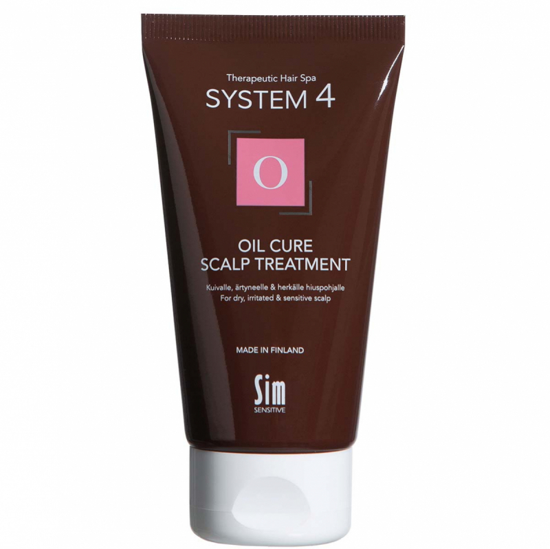 Sim Sensitive Oil Cure System 4 Scalp Treatment 75 ml