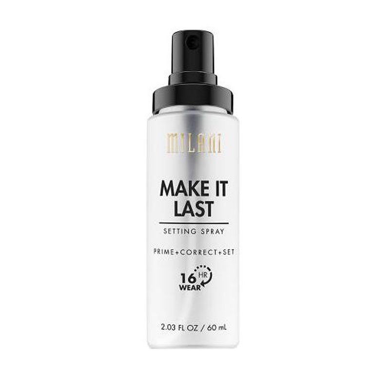 Milani Make It Last Setting Spray Prime + Correct + Set test