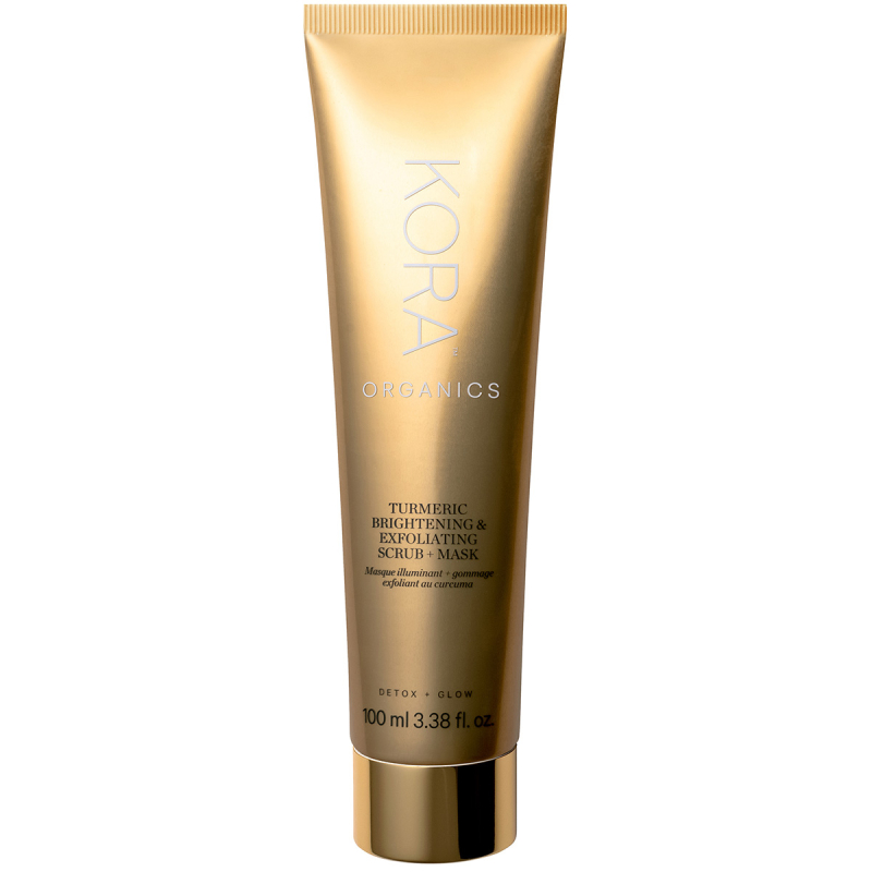 KORA Organics Turmeric Brightening & Exfoliating Scrub & Mask 2-In-1 - 100 ml