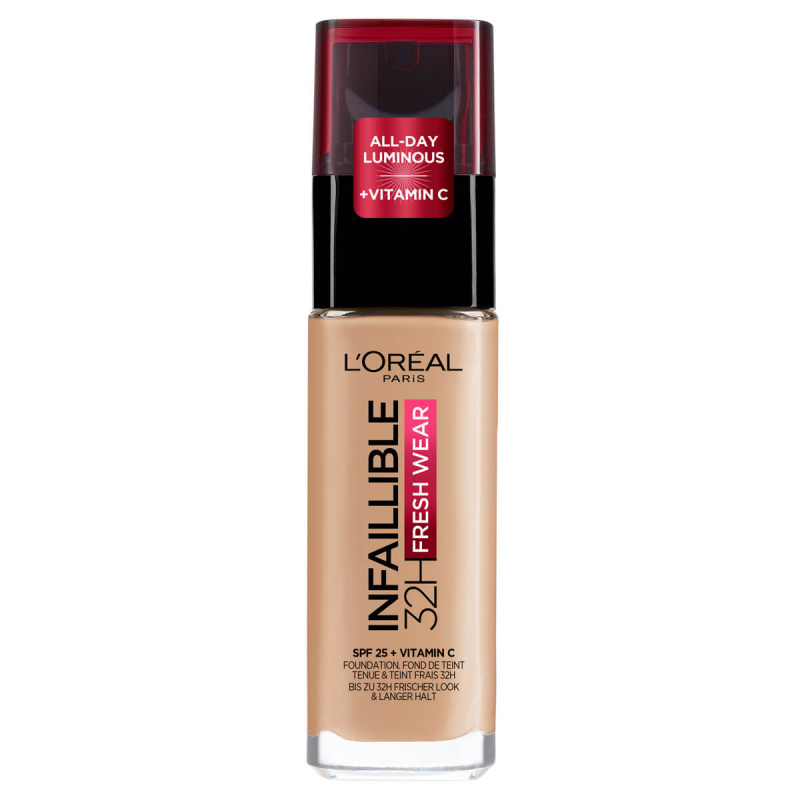 L'Oréal Paris Infaillible 32H Fresh Wear Foundation Golden Beige 140 (30 ml)