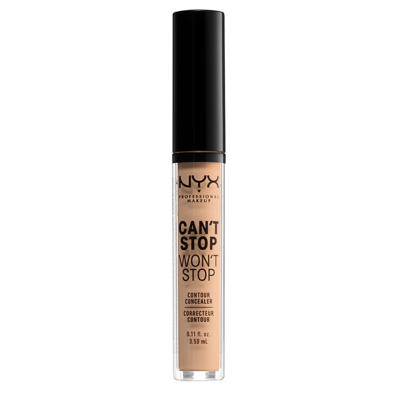 NYX Professional Makeup Cant Stop Wont Stop Concealer 07 Natural