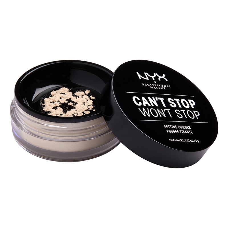 NYX Professional Makeup Cant Stop Wont Stop Setting Powder 01 Light