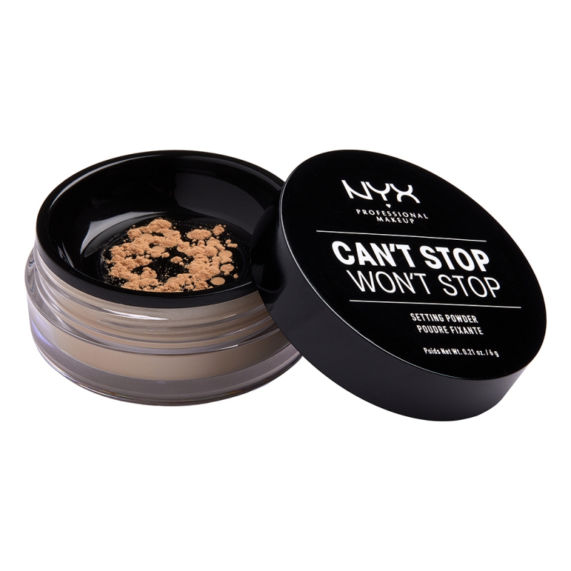 NYX Professional Makeup Cant Stop Wont Stop Setting Powder 03 Medium