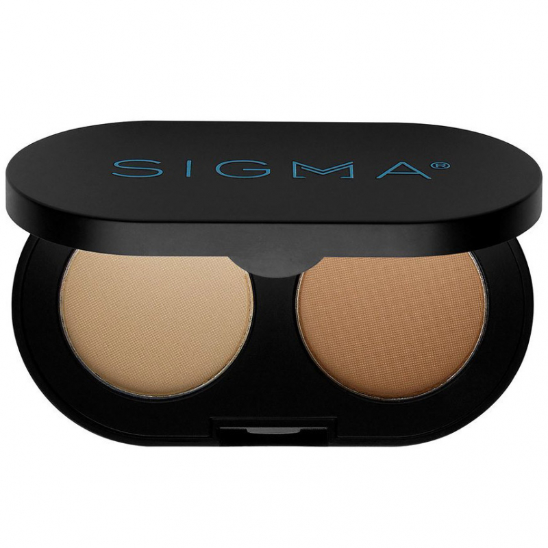 Sigma Beauty Color + Shape Brow Powder Duo Light test