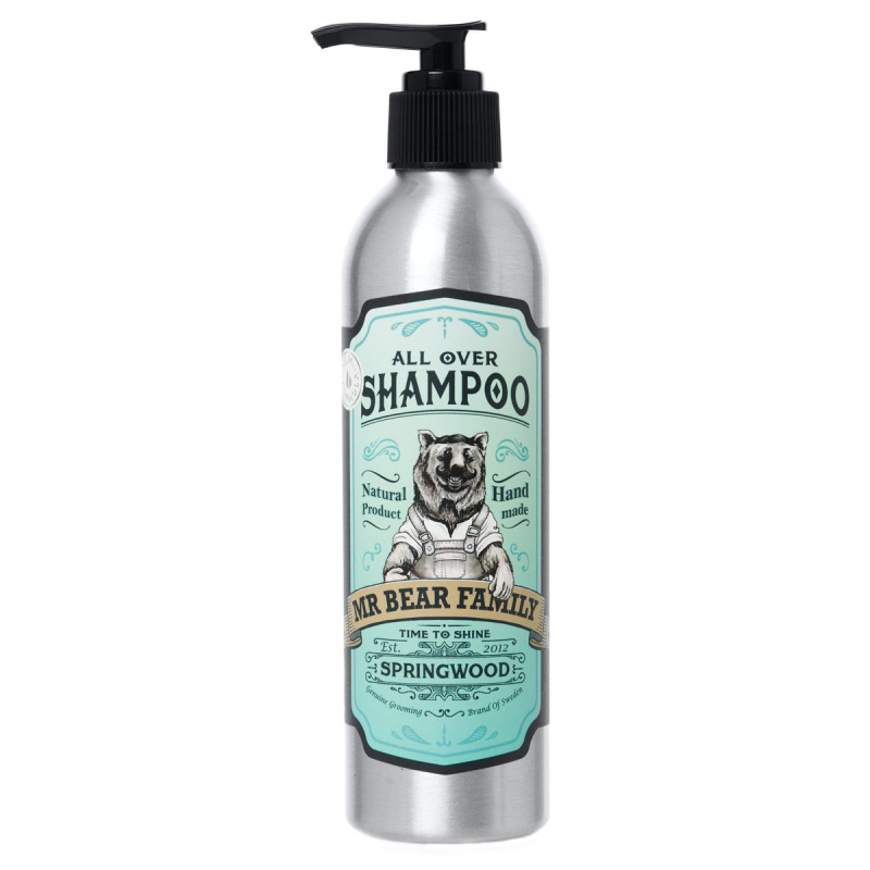 Mr Bear Family All Over Shampoo Springwood 250ml