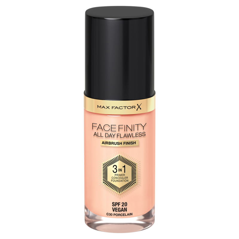 Max Factor Facefinity All Day Flawless 3 in 1 Foundation 30 Porcelain