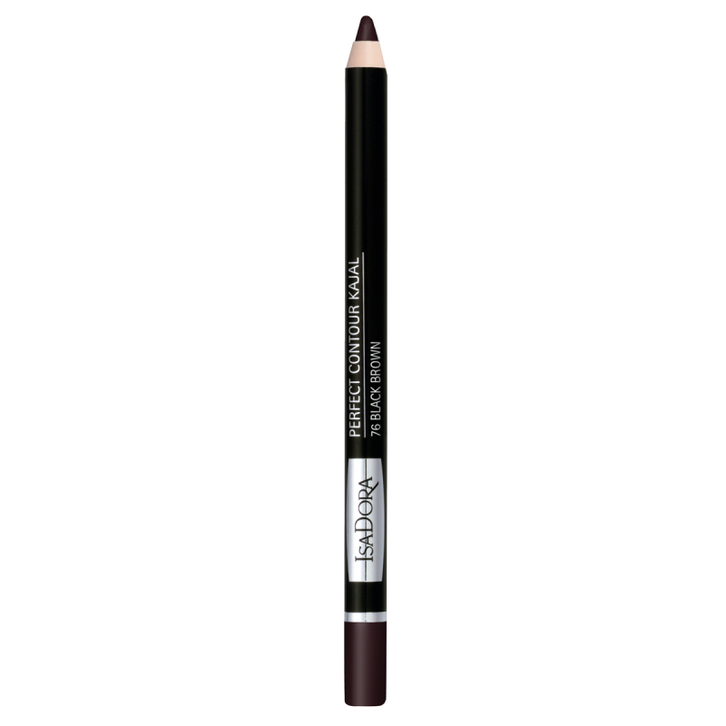 IsaDora Perfect Contour Kajal 76 Black Brown test