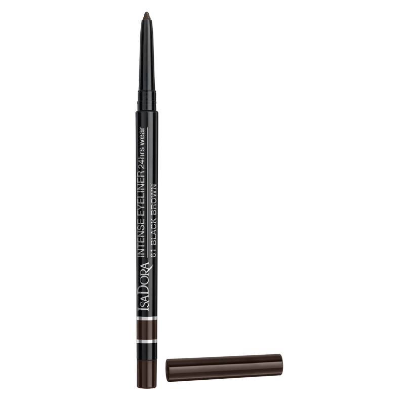 IsaDora Intense Eyeliner 61 Black Brown test