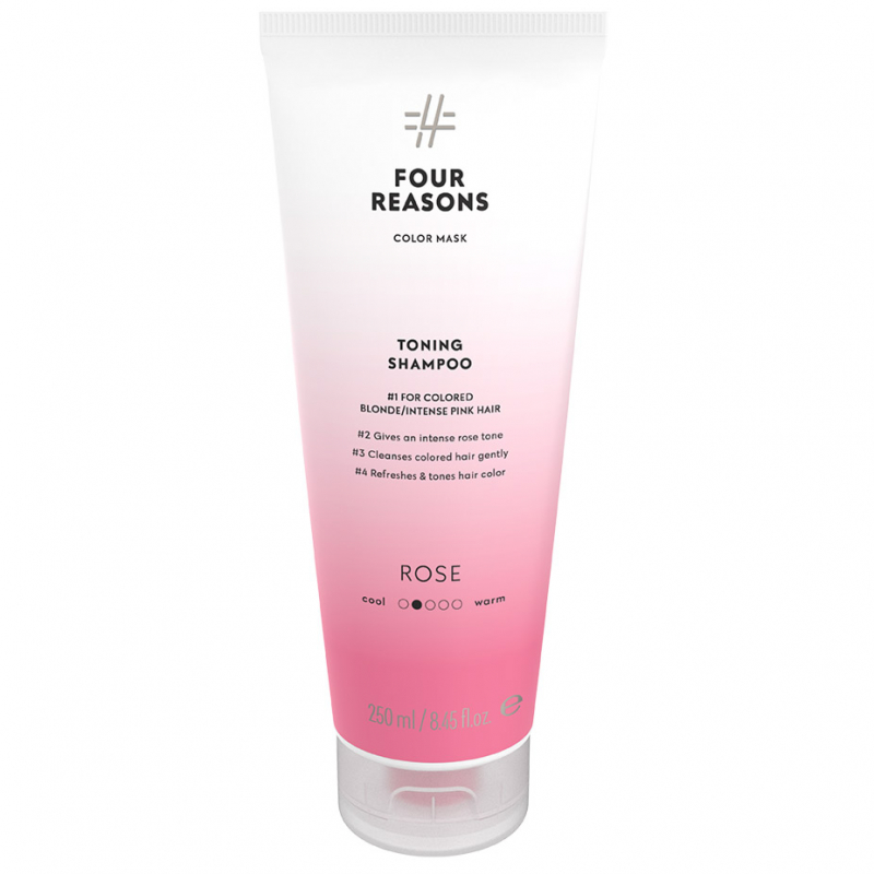 Four Reasons Color Mask Toning Shampoo Rose 250ml