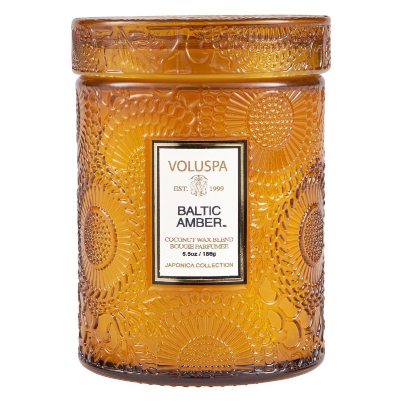 Small Glass Jar Baltic Amber 50h