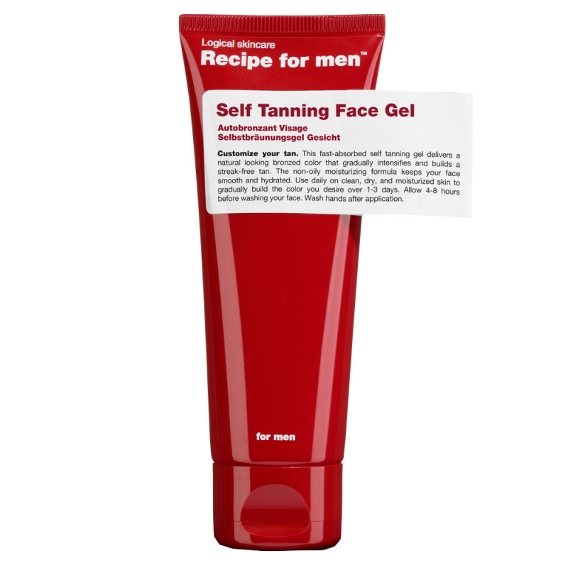 Recipe for men Soft Self Tanning Gel (75ml)