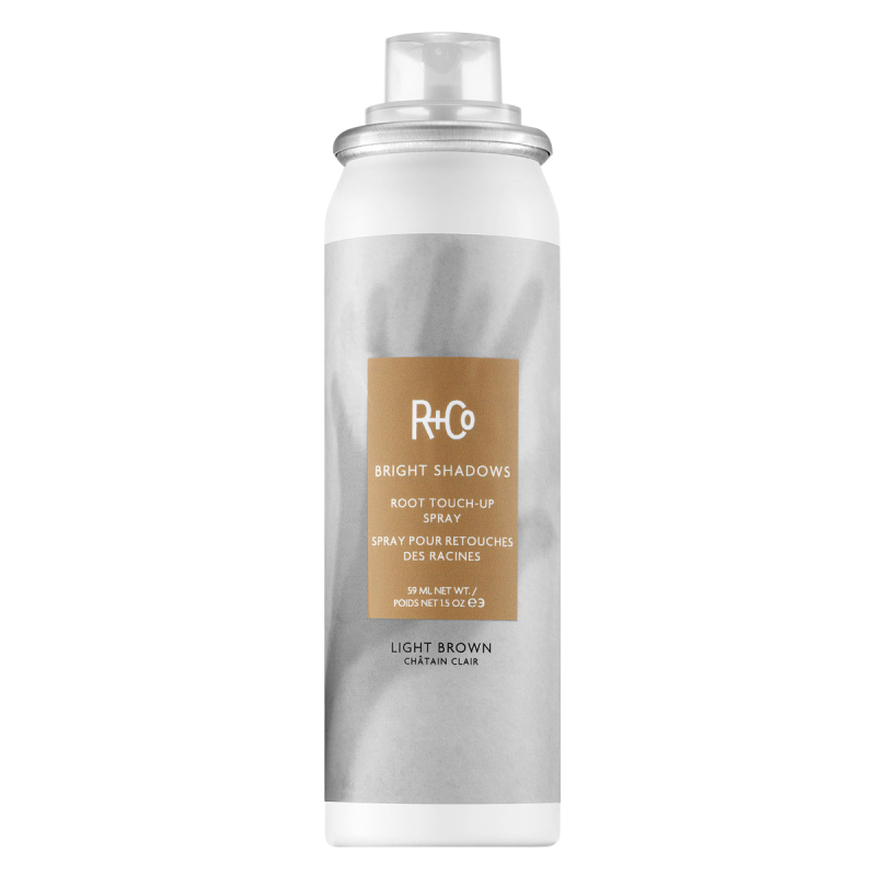 R+Co Bright Shadows Root Touch-Up Spray Light Brown (59ml)