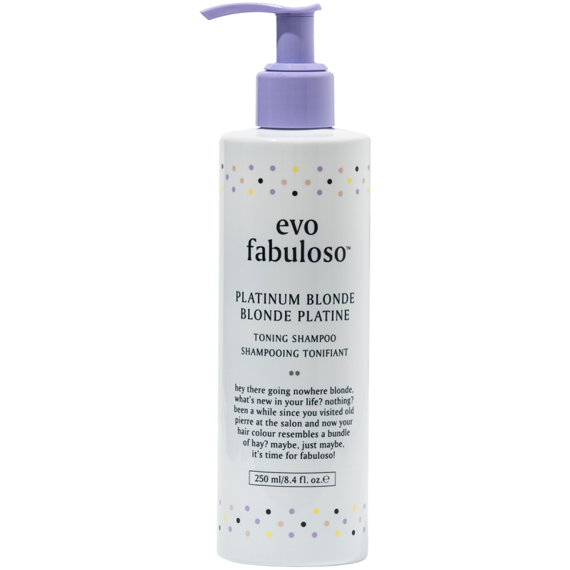 Evo Platinum Blonde Toning Shampoo (250ml) test