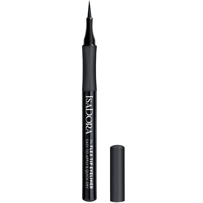 IsaDora Flex Tip Eyeliner 81 Matt Black test