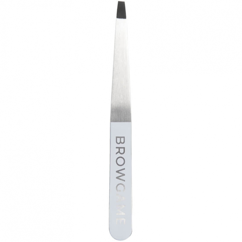 Browgame Cosmetic Original Tweezer Straight White test