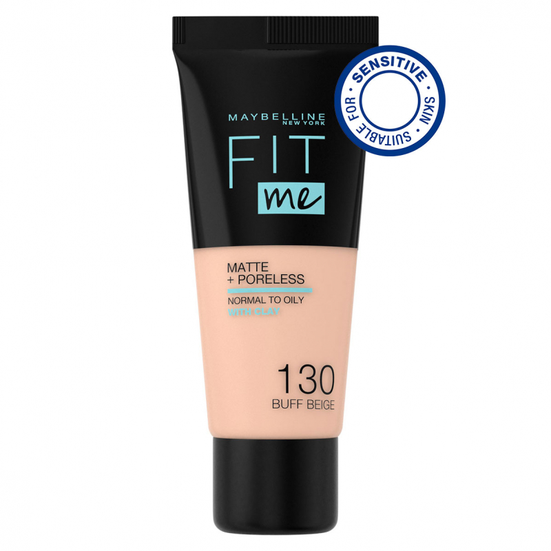 Fit Me Matte & Poreless Foundation 130 Buff Beige