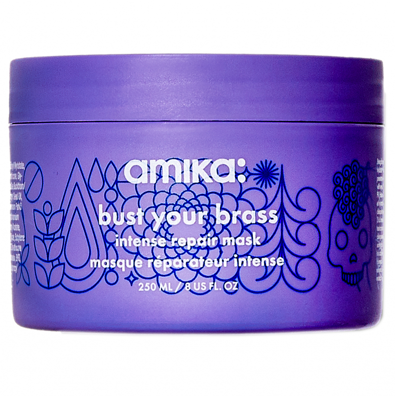 Amika Bust Your Brass Cool Blonde Intense Repair Mask (250ml)