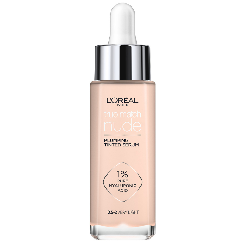 L'Oreal Paris True Match Nude Plumping Tinted Serum 0.5-2 Very Light 30 ml