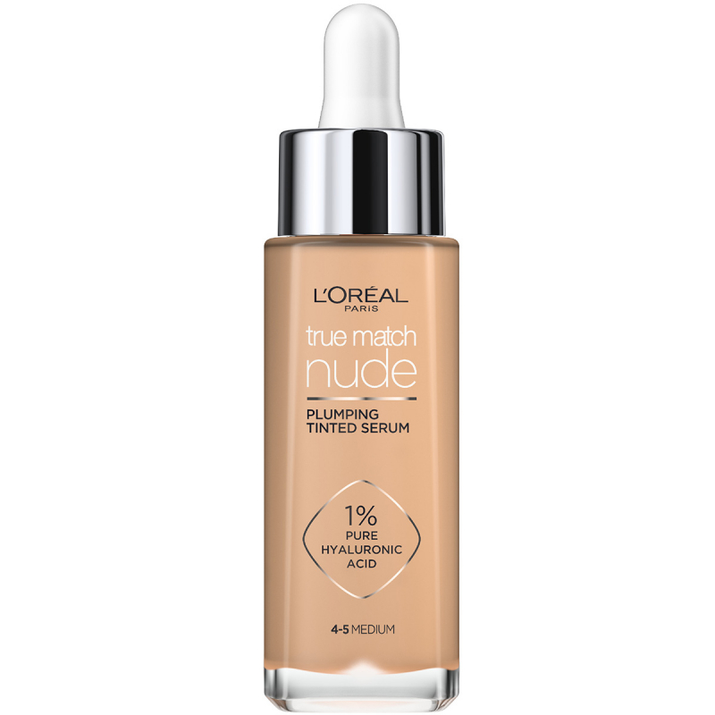 L'Oréal Paris True Match Nude Plumping Tinted Serum 4-5 Medium 30