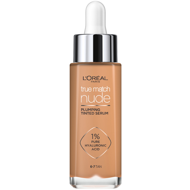 L'Oréal Paris True Match Nude Plumping Tinted Serum 6-7 Tan 30ml