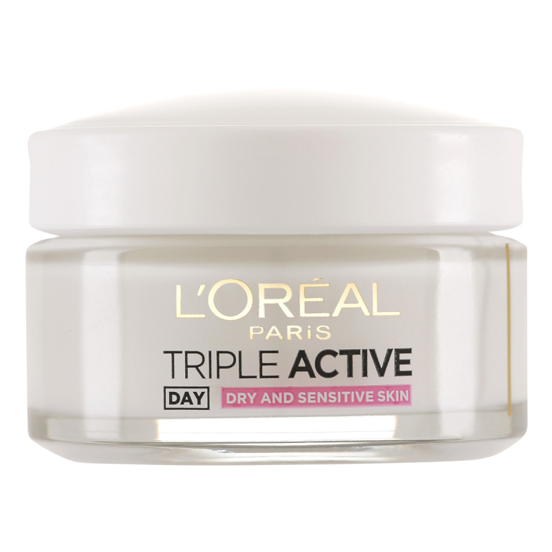 Bilde av L'Oréal Paris Triple Active Day Cream Dry/Sensitive 50ml