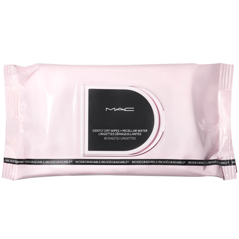 MAC Cosmetics Biodegradable Gently Off Wipes 80 Count test