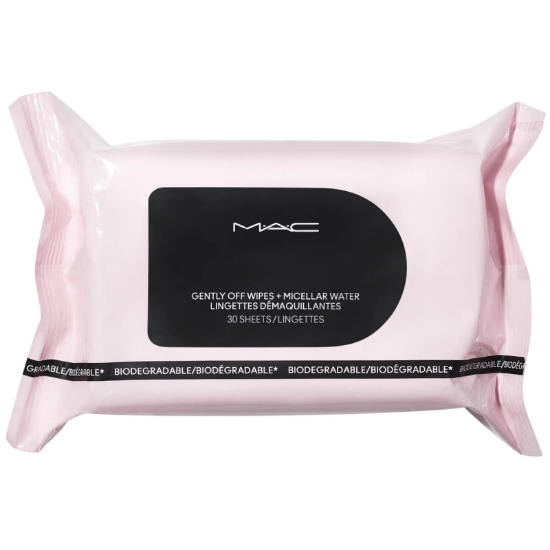 MAC Cosmetics Mini Mac Biodegradable Gently Off Wipes 30 Count test