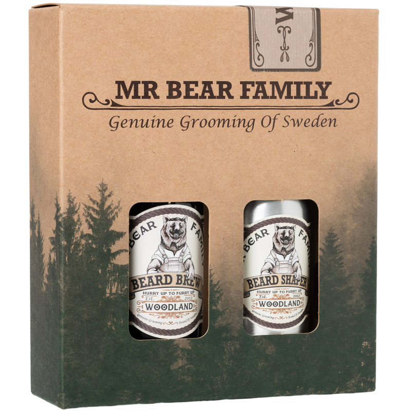 Mr Bear Family Kit Brew and Shaper Woodland (60+50ml)