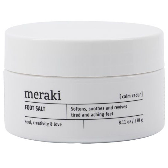 Meraki Foot Salt Calm Cedar Cosmos Natural (200ml) test