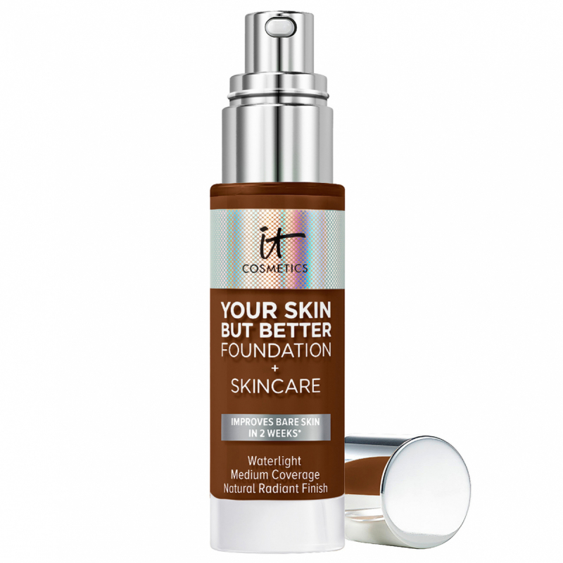 IT Cosmetics Your Skin But Better Foundation + Skincare 61 Deep N