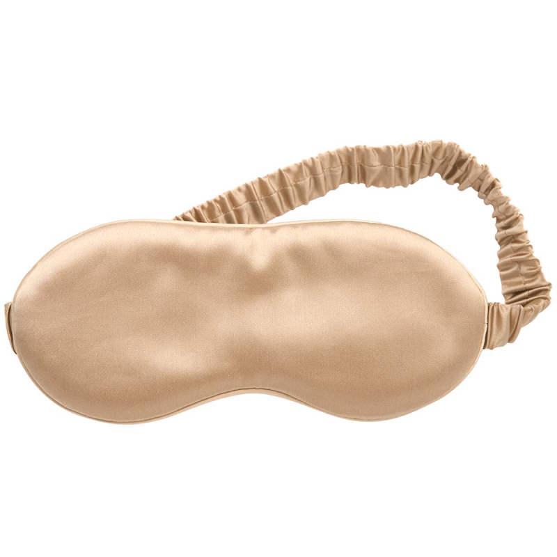 Bilde av Lenoites Mulberry Sleep Mask With Pouch, Beige