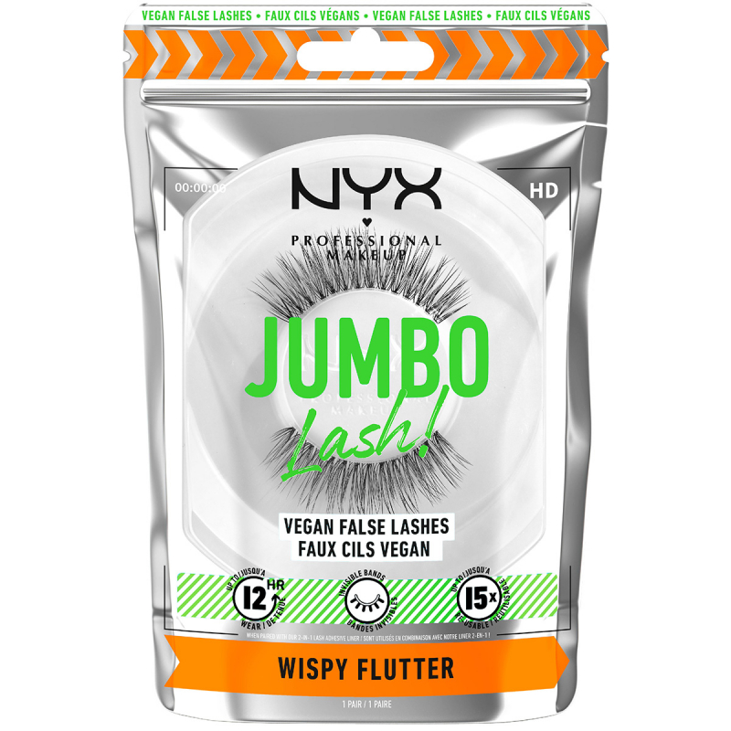 NYX PROFESSIONAL MAKEUP Jumbo Lash! Vegan False Lashes 03 Wispy F