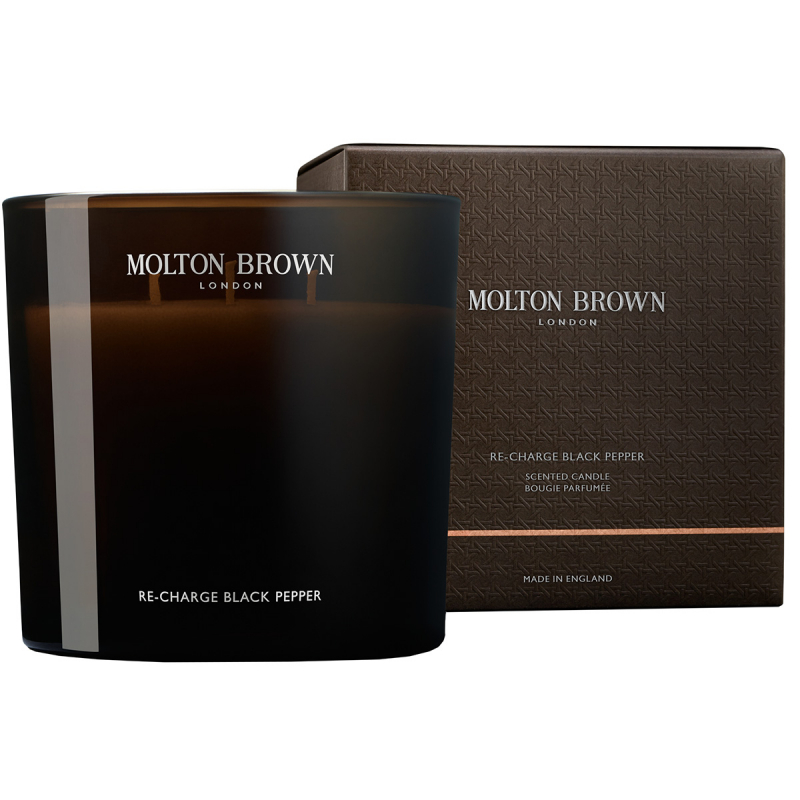 Re-Charge Black Pepper 3 Wick Candle 600 g