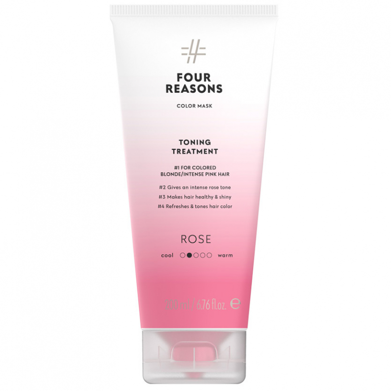 Four Reasons Color Mask Toning Treatment Rose (200 ml)