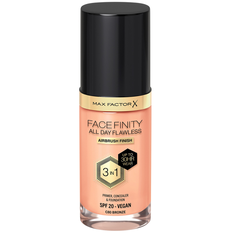 Max Factor All Day Flawless 3in1 Foundation 080 Bronze