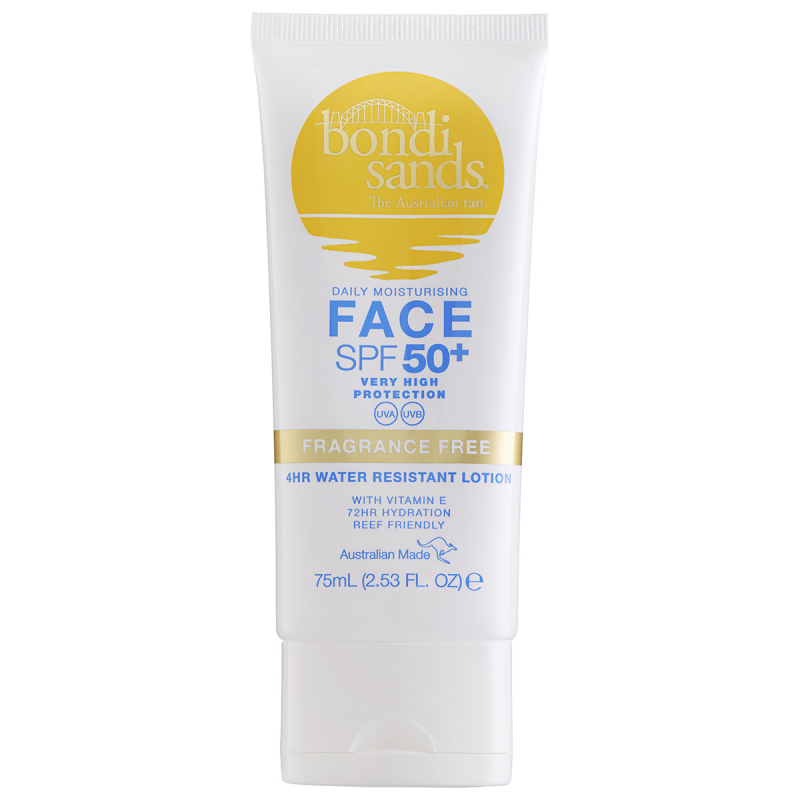 Fragrance Free Face Sunscreen Lotion SPF 50+ 75 ml