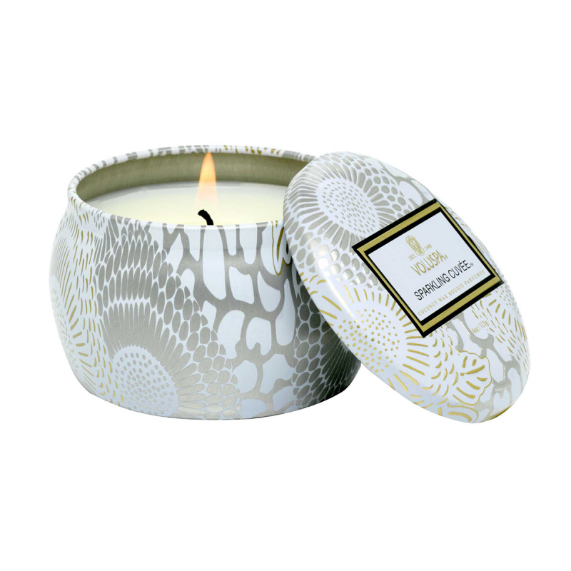 Voluspa Mini Tin Candle Sparkling Cuvée 25h (113 g)