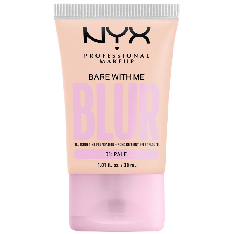 NYX Professional Makeup Bare With Me Blur Tint Foundation 01 Pale (30 ml)