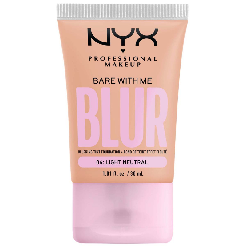 NYX Professional Makeup Bare With Me Blur Tint Foundation04 Light Neutral (30 ml)