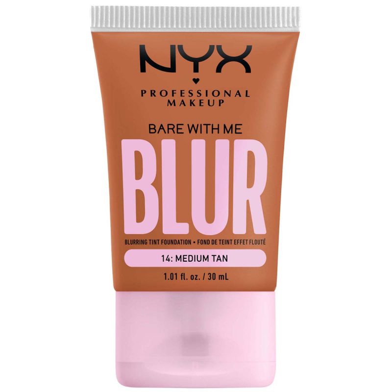 NYX Professional Makeup Bare With Me Blur Tint Foundation 14 Medium Tan (30 ml)