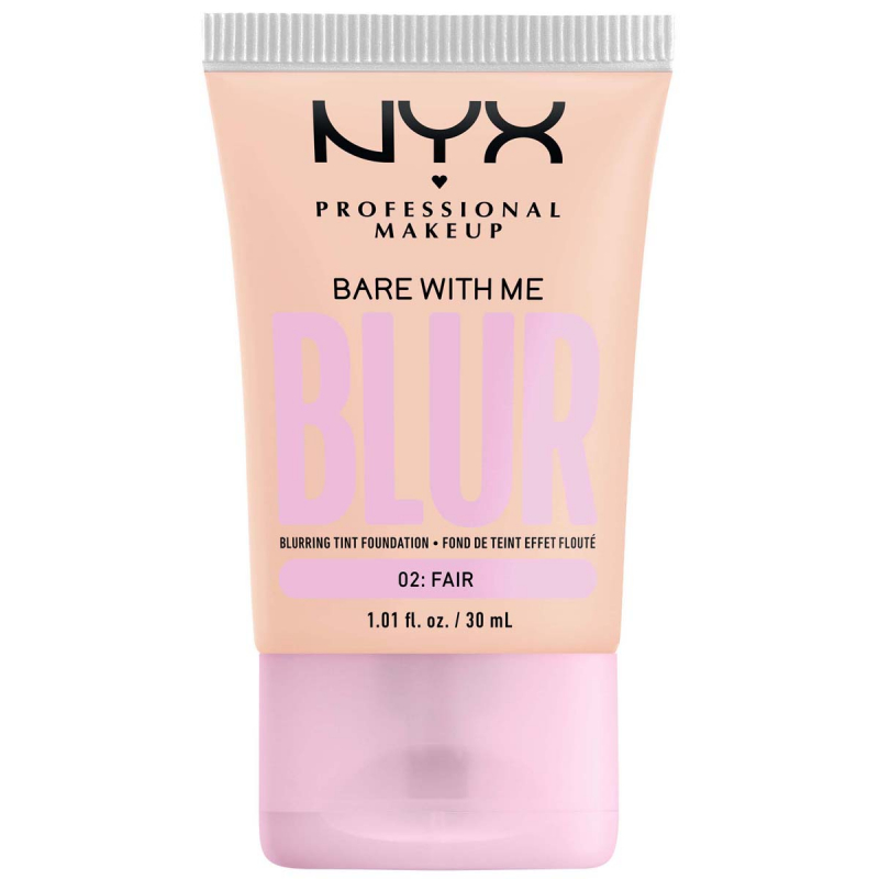 NYX Professional Makeup Bare With Me Blur Tint Foundation 02 Fair (30 ml)
