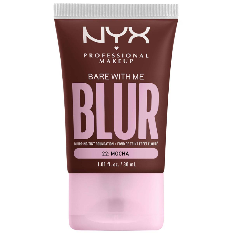 NYX Professional Makeup Bare With Me Blur Tint Foundation 22 Mocha (30 ml)