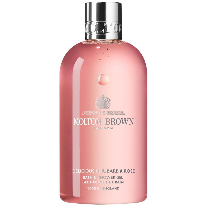 Delicious Rhubarb & Rose Bath & Shower Gel 300 ml