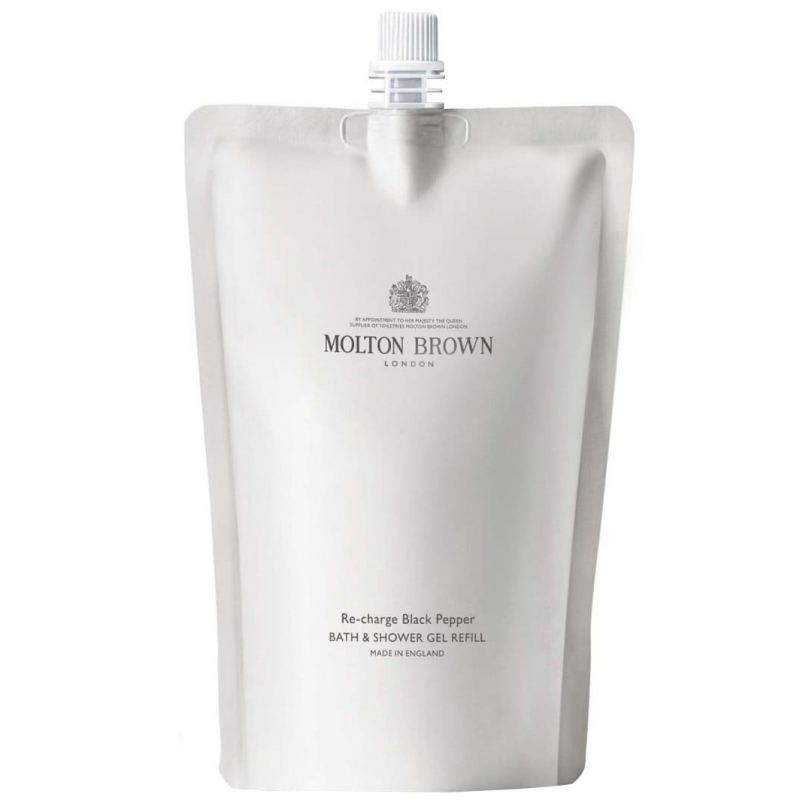 Re-Charge Black Pepper Bath & Shower Gel Refill 400 ml